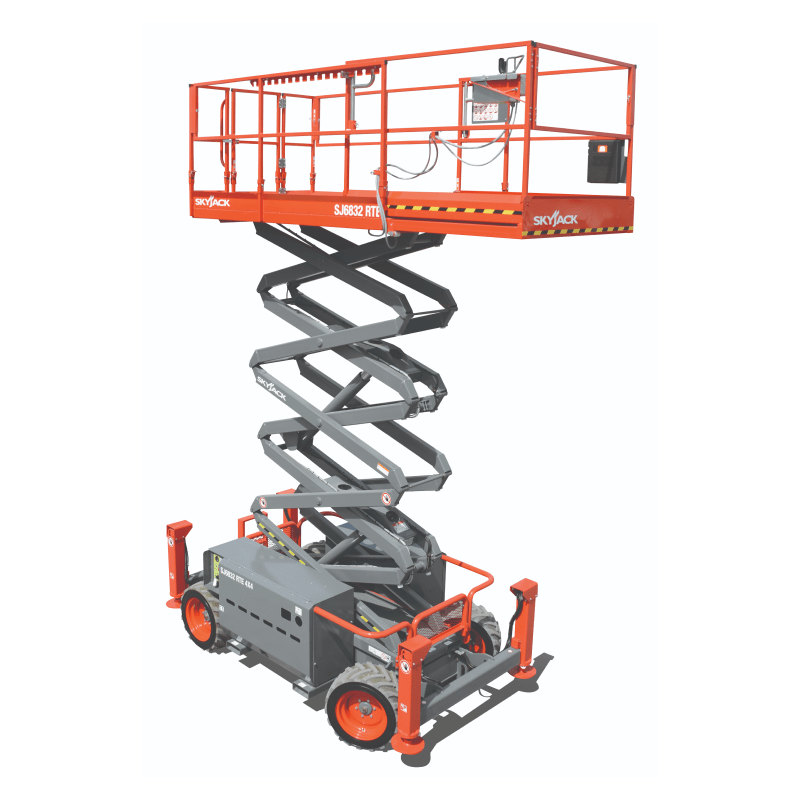 Skyjack SJ6832 RT Diesel Scissor Lift 11.8m (38.5ft) Working